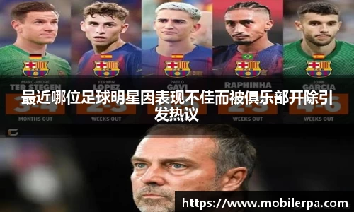 最近哪位足球明星因表现不佳而被俱乐部开除引发热议